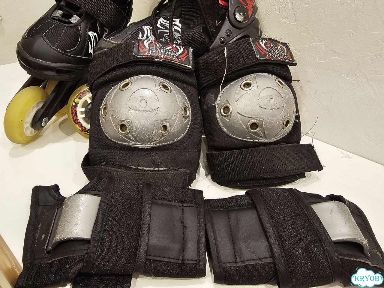 Проф. ролики Rollerblade Phaser XR Combo с защитой фото 5
