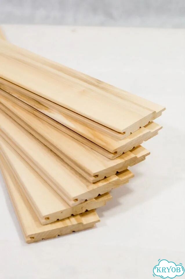 Вагонка Софтлайн Липа Сорт 1–2 (AB) (14х96мм) длина 2,7 м Пачка 10шт. — цена с доставкой в Красноярс фото 1