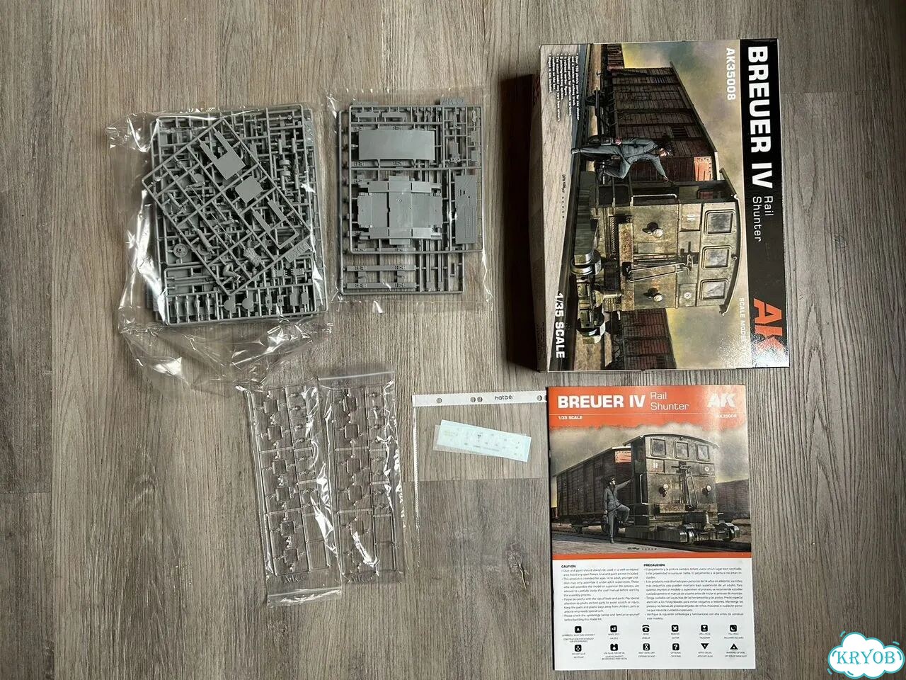 1/35 Модель железнодорожного тягача Breuer IV фото 2