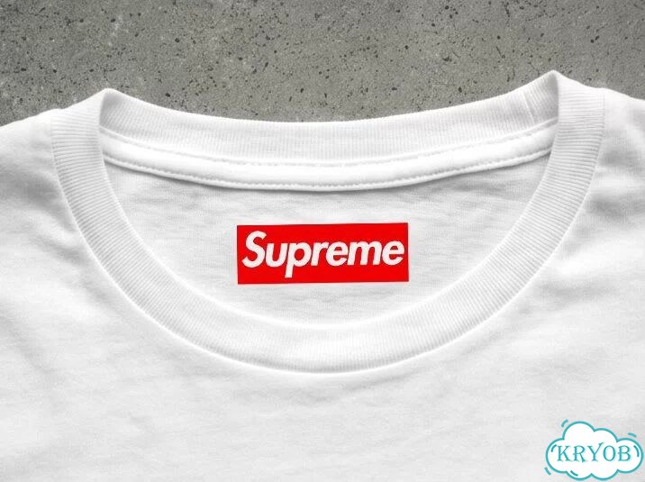 Лонгслив мужской Supreme белый Dynamite Arc Logo Tee Acid Yellow SS19 streetwear vintage AC0196 фото 4