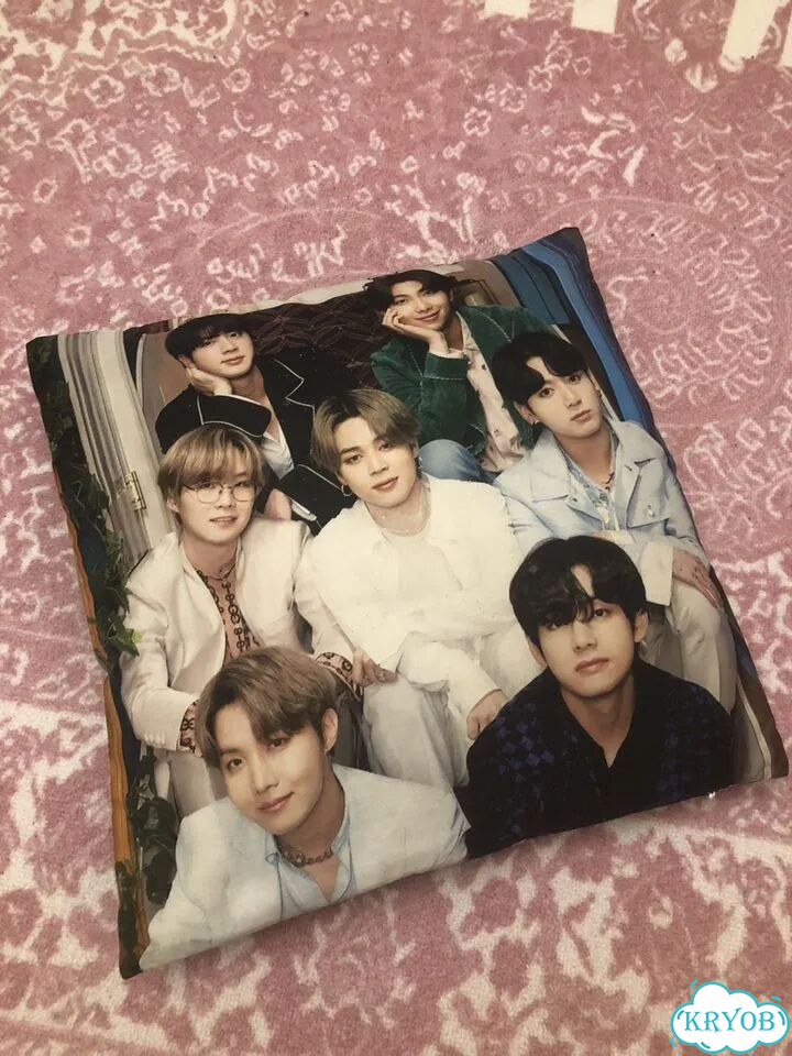 Подушка с BTS фото 1