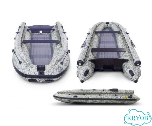 Лодка надувная моторная solar-430 Super Jet tunnel фото 2