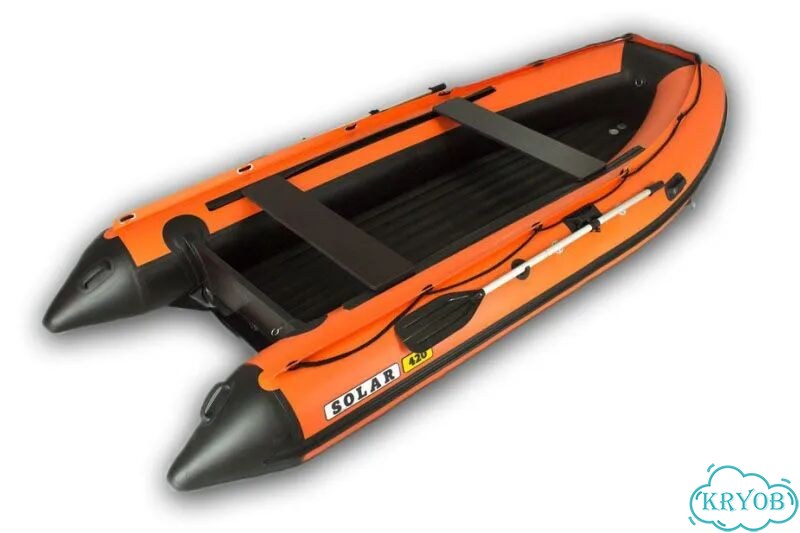 Лодка надувная моторная solar-420 Strela Jet фото 1
