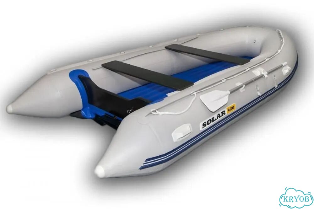 Лодка надувная моторная solar-420 Strela Jet фото 3