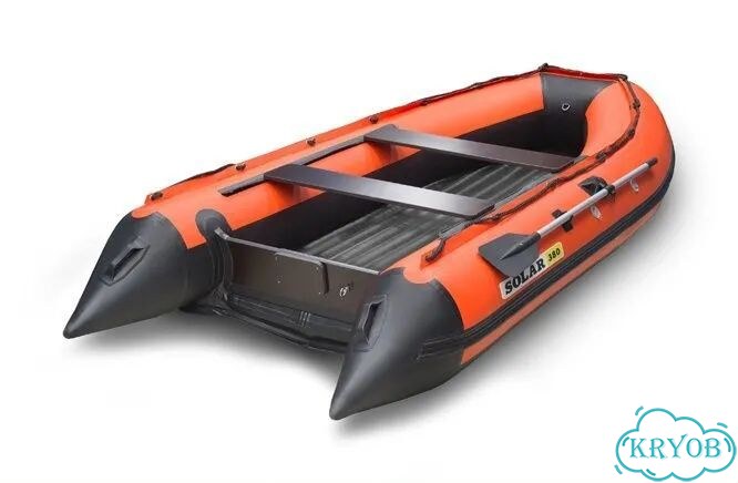 Лодка надувная моторная solar-380 К Максима фото 1