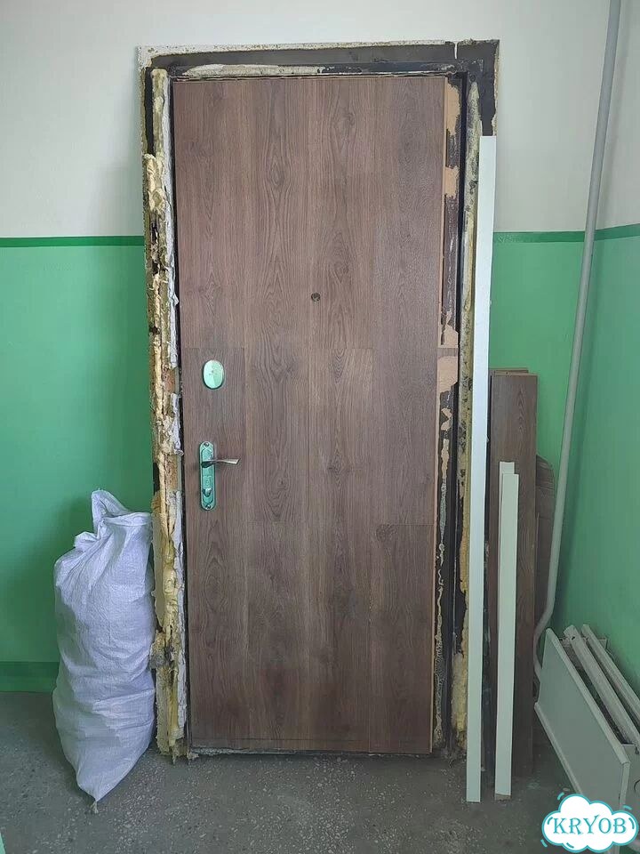 Дверь входная железная бу фото 4
