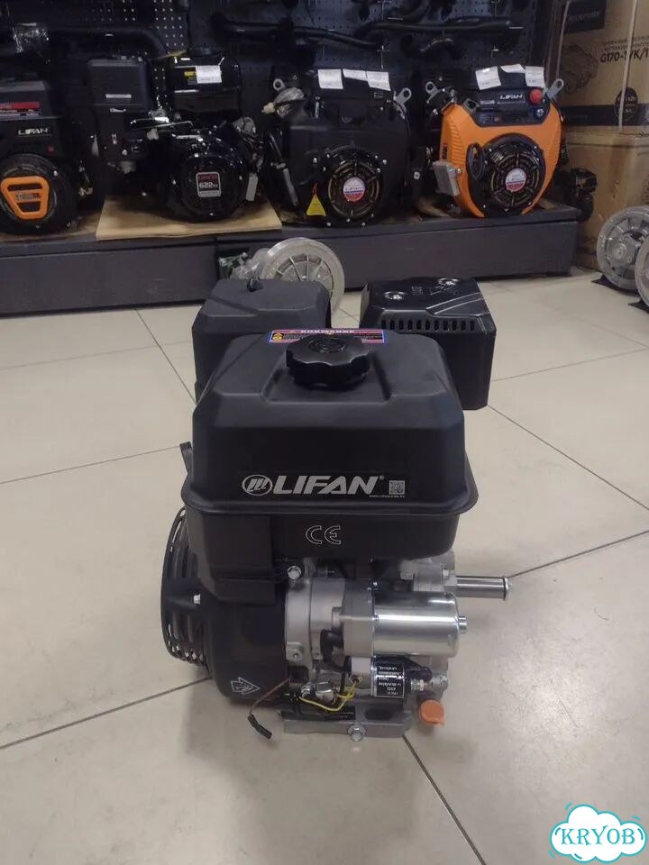 Двигатель 22л.с. Lifan KP500E + вариатор Арктик фото 3