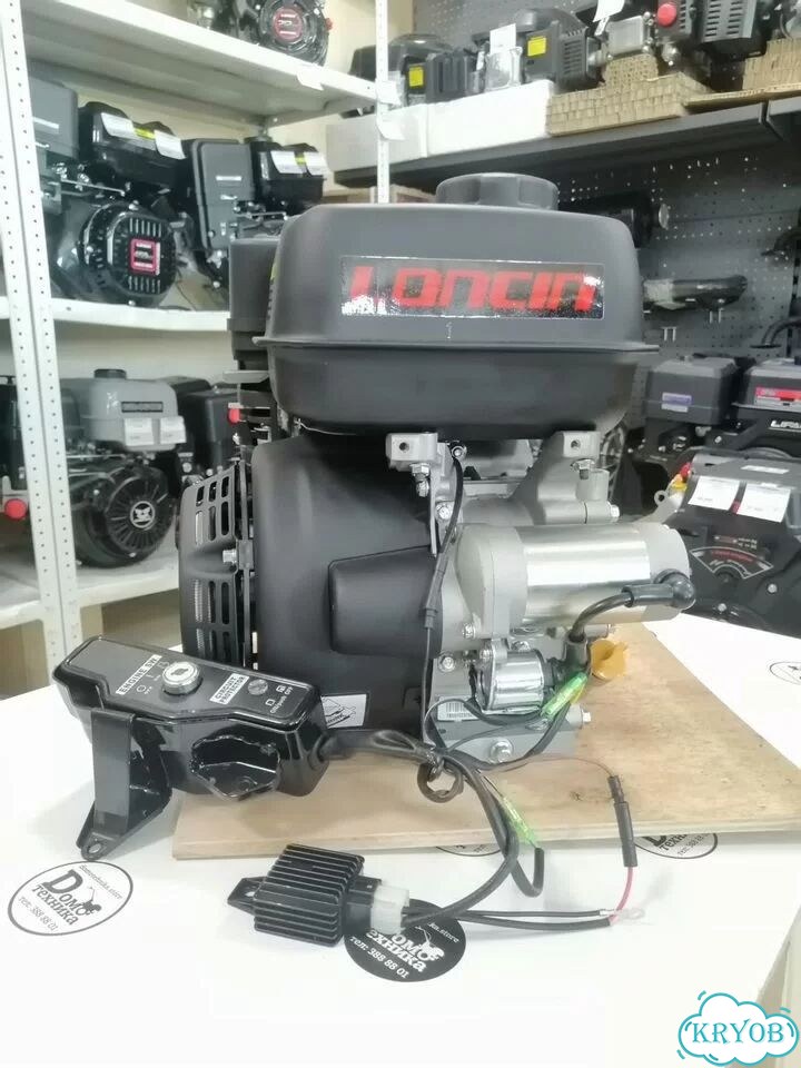 Двигатель Loncin 8.5лс LC175FD-2 5А электростартер фото 3