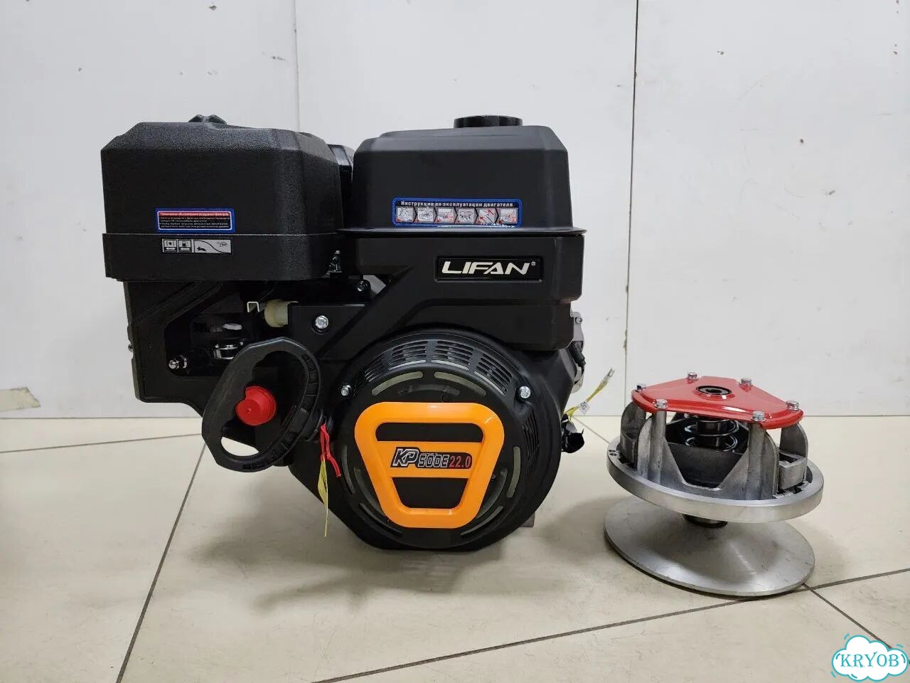 Двигатель Lifan KP500E + вариатор Сафари фото 1