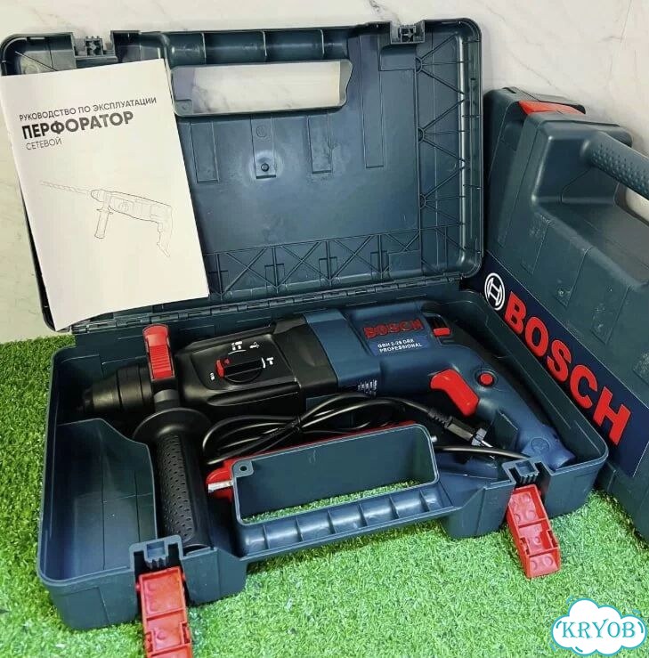 Перфоратор в кейсе bosch GBH 2-26 DRE фото 4