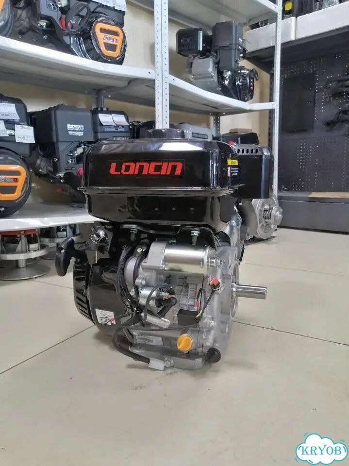 Двигатель 20лс Лончин LC192FD 7A+вариатор Арктик фото 5