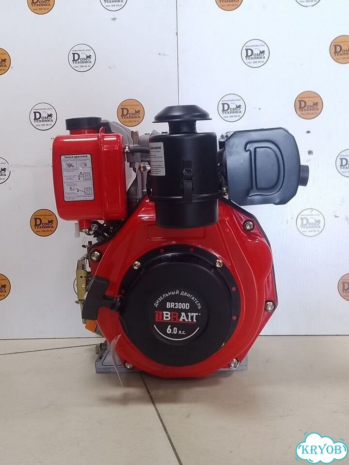 Двигатель дизельный brait BR300D (6 л.с., D20) фото 1