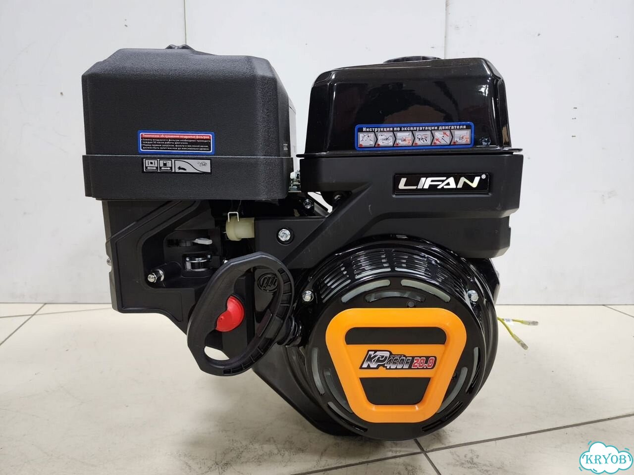 Двигатель Lifan KP460E (192FD-2T) фото 1