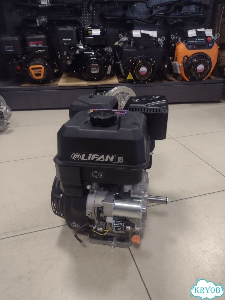 Двигатель 22 лс Lifan KP500E 11A + вариатор Арктик фото 3