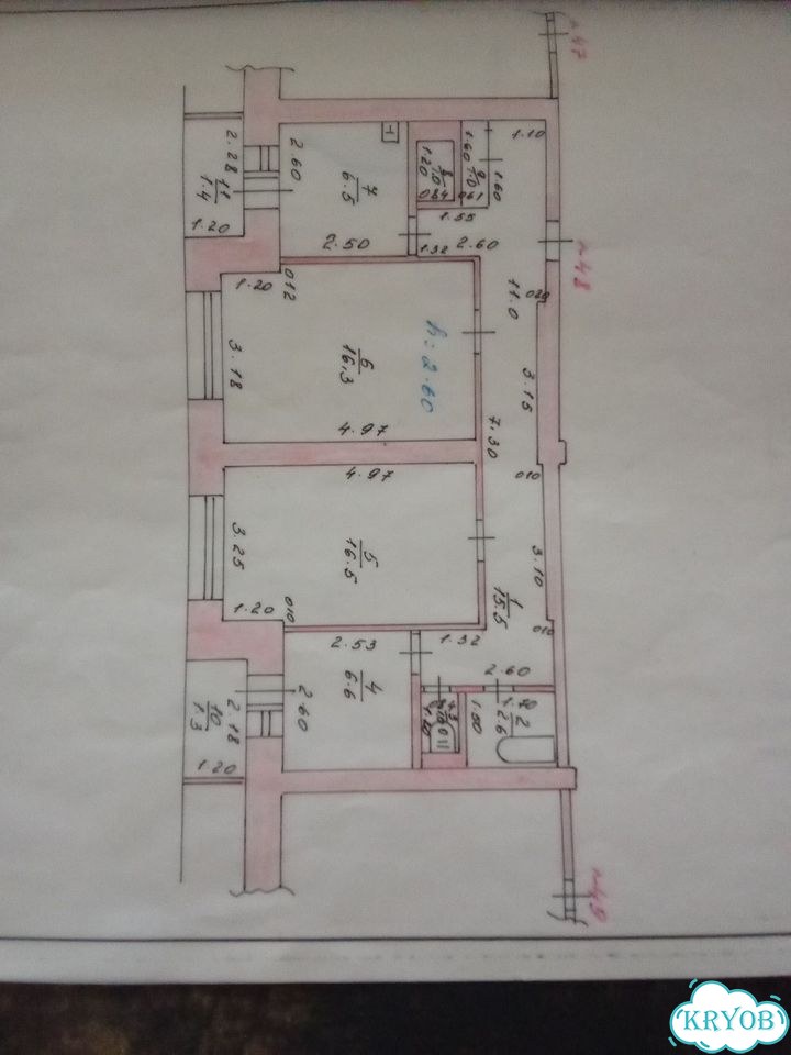 3-к. квартира, 67,5 м², 5/5 эт. фото 1