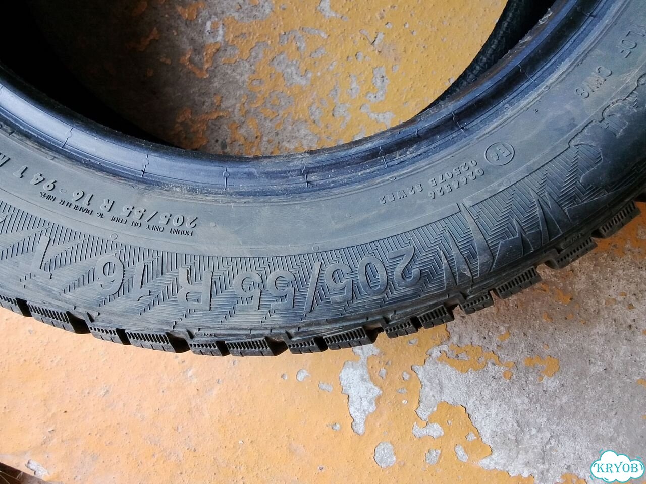 Bridgestone R166 II 205/55 R16 19H фото 1