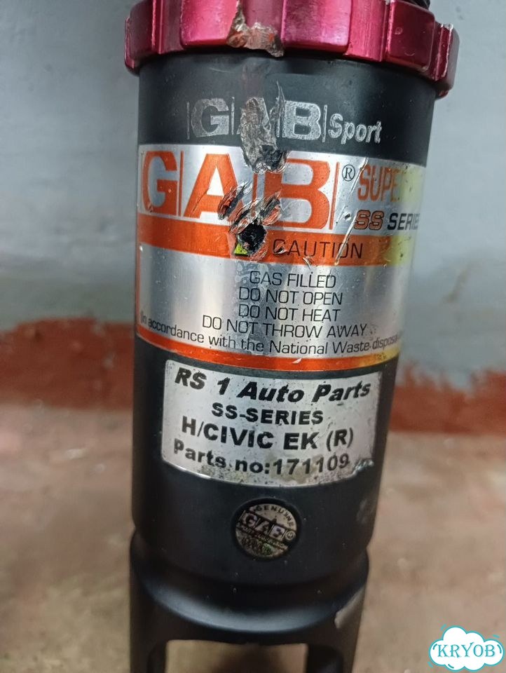 Койловеры GAB (Blitz) Fulltap - Honda Civic EK фото 8