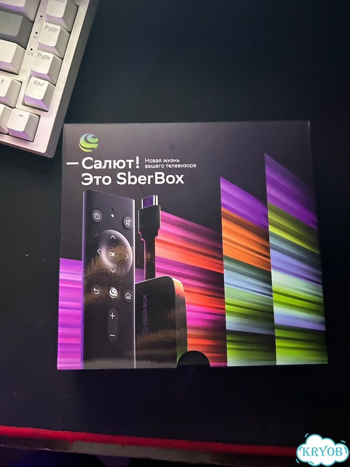 SMART tv приставка Салют SberBox фото 1