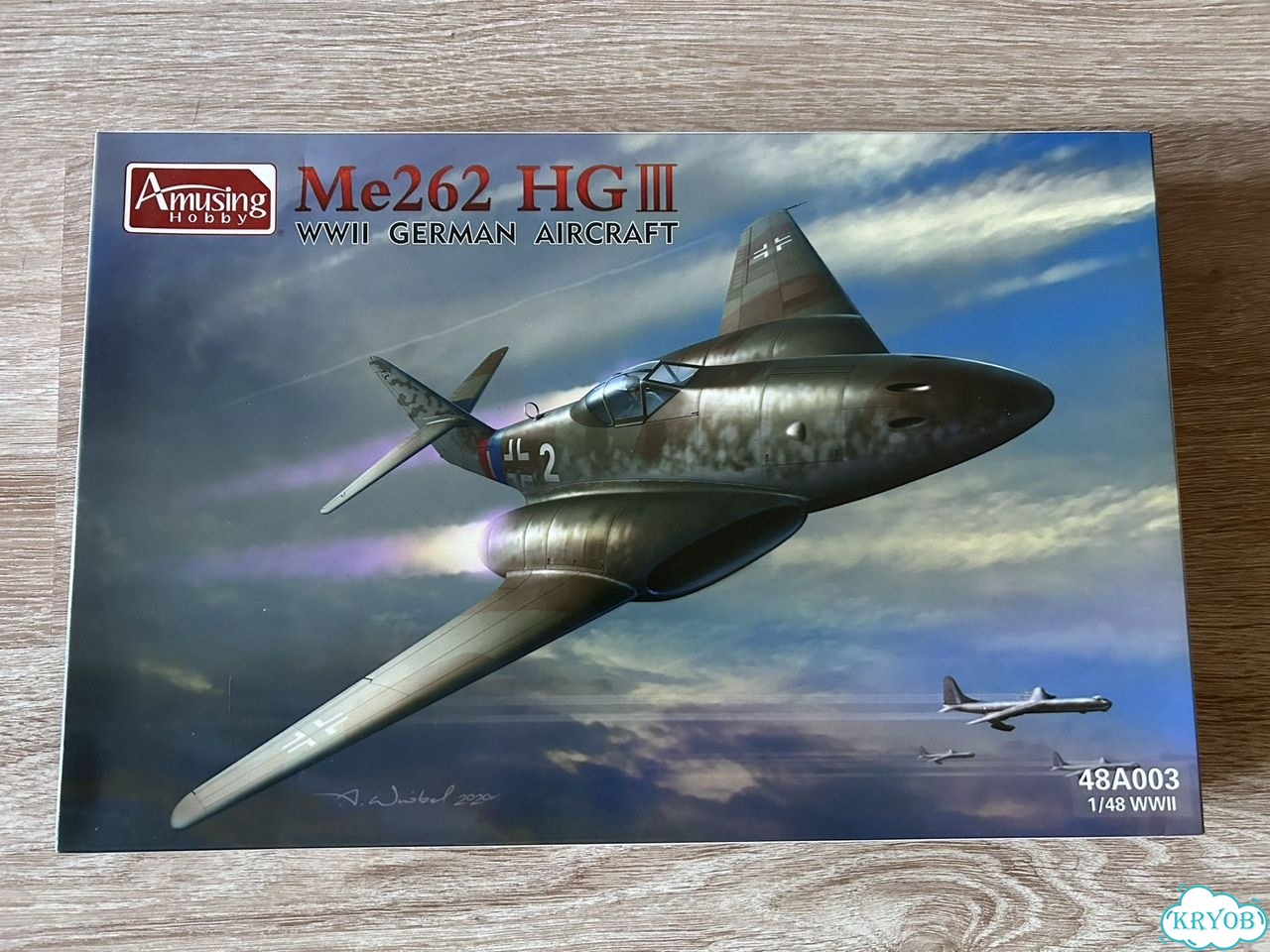 1/48 Модель самолета Me 262 HG III фото 1