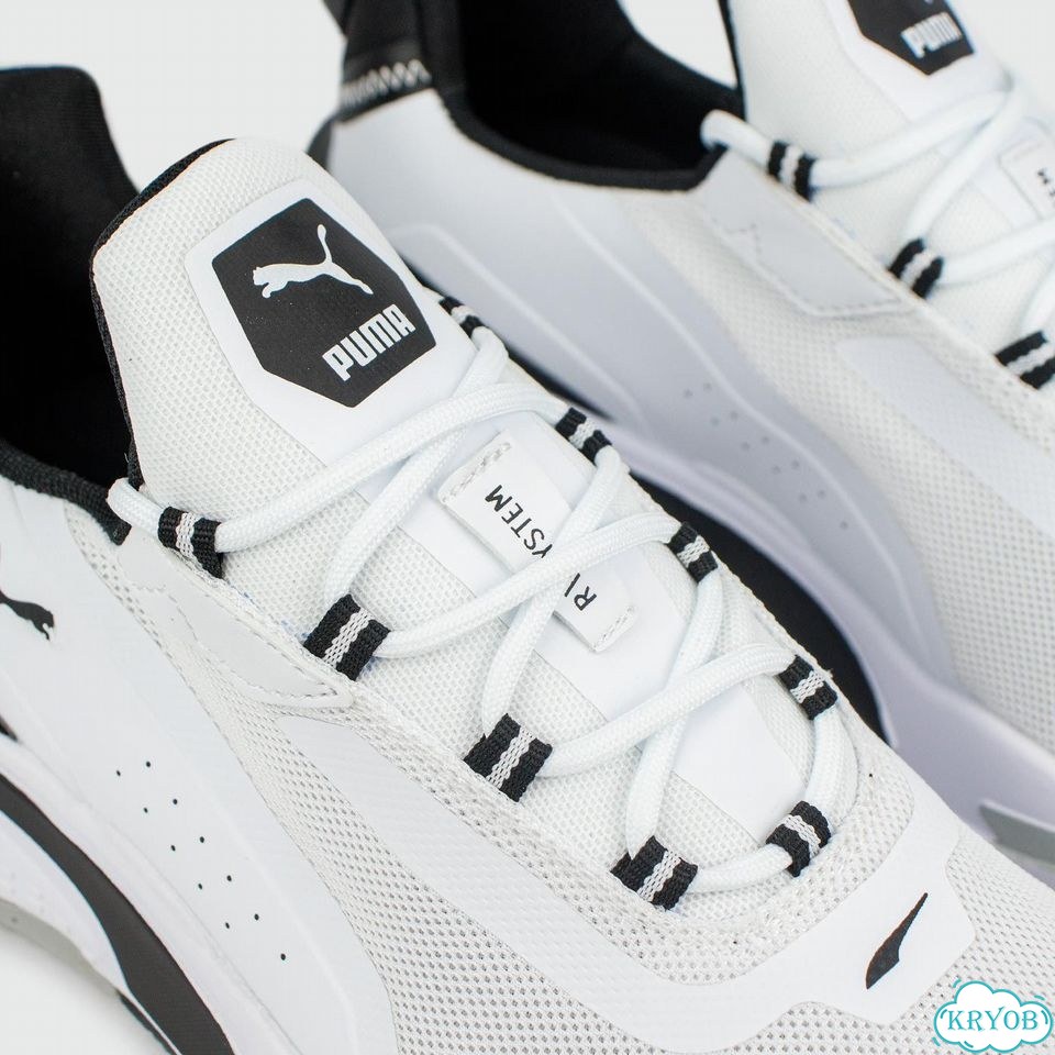 Кроссовки Puma RS-fast unmarked White Black фото 5
