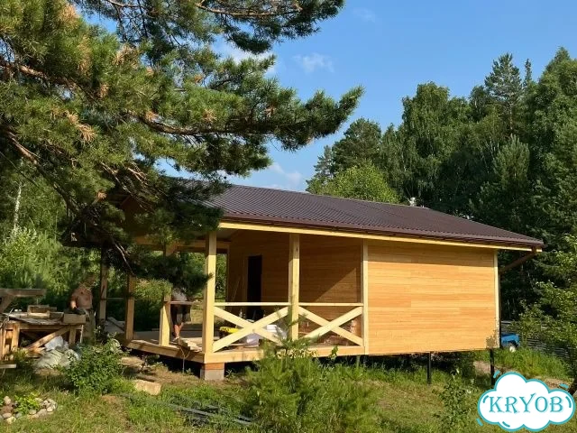Строительство бань под ключ брусовое каркасное фото 2