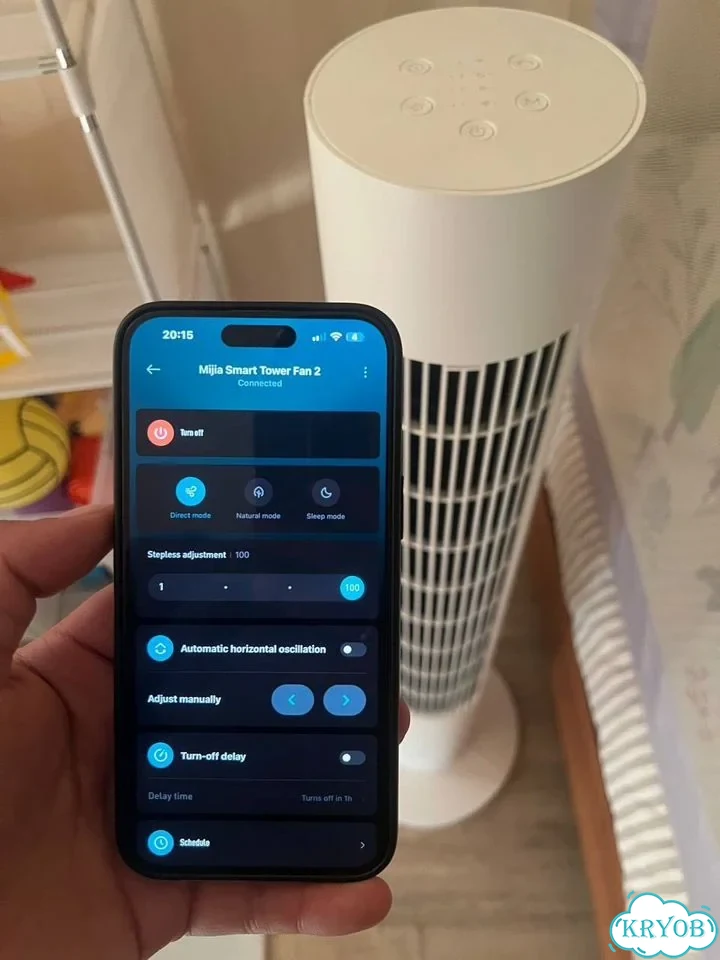 Xiaomi mijia SMART tower fan 2 фото 1