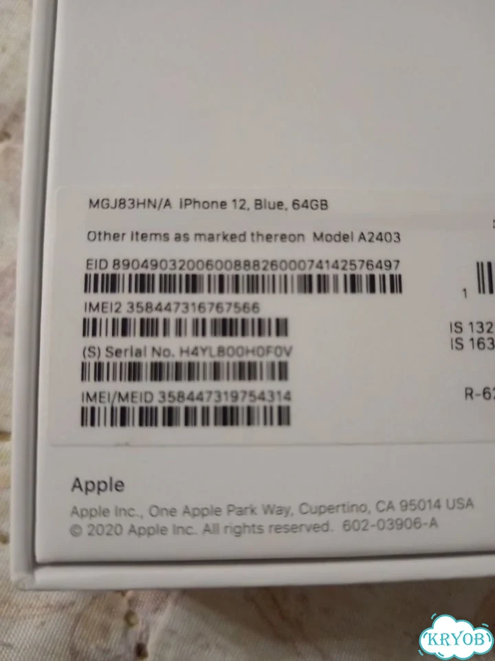 iPhone 12, 64 ГБ, 1 SIM фото 6