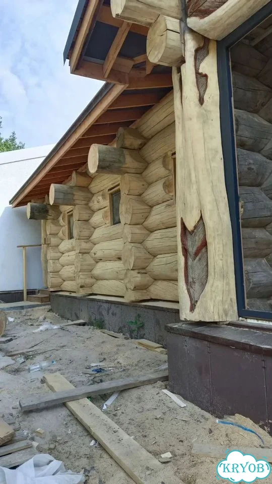 Шлифовка деревянного дома фото 2