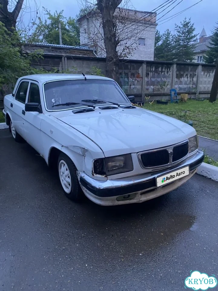 ГАЗ 3110 Волга 2.3 MT, 2000, битый, 100 000 км фото 2