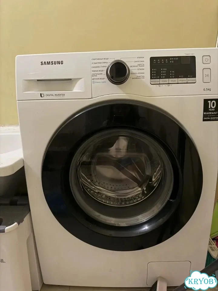 Стиральная машина samsung eco bubble 6.5 кг фото 1