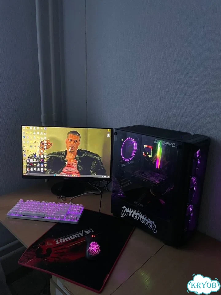 Игровой пк ryzen 5 3600 rx570 8gb фото 1