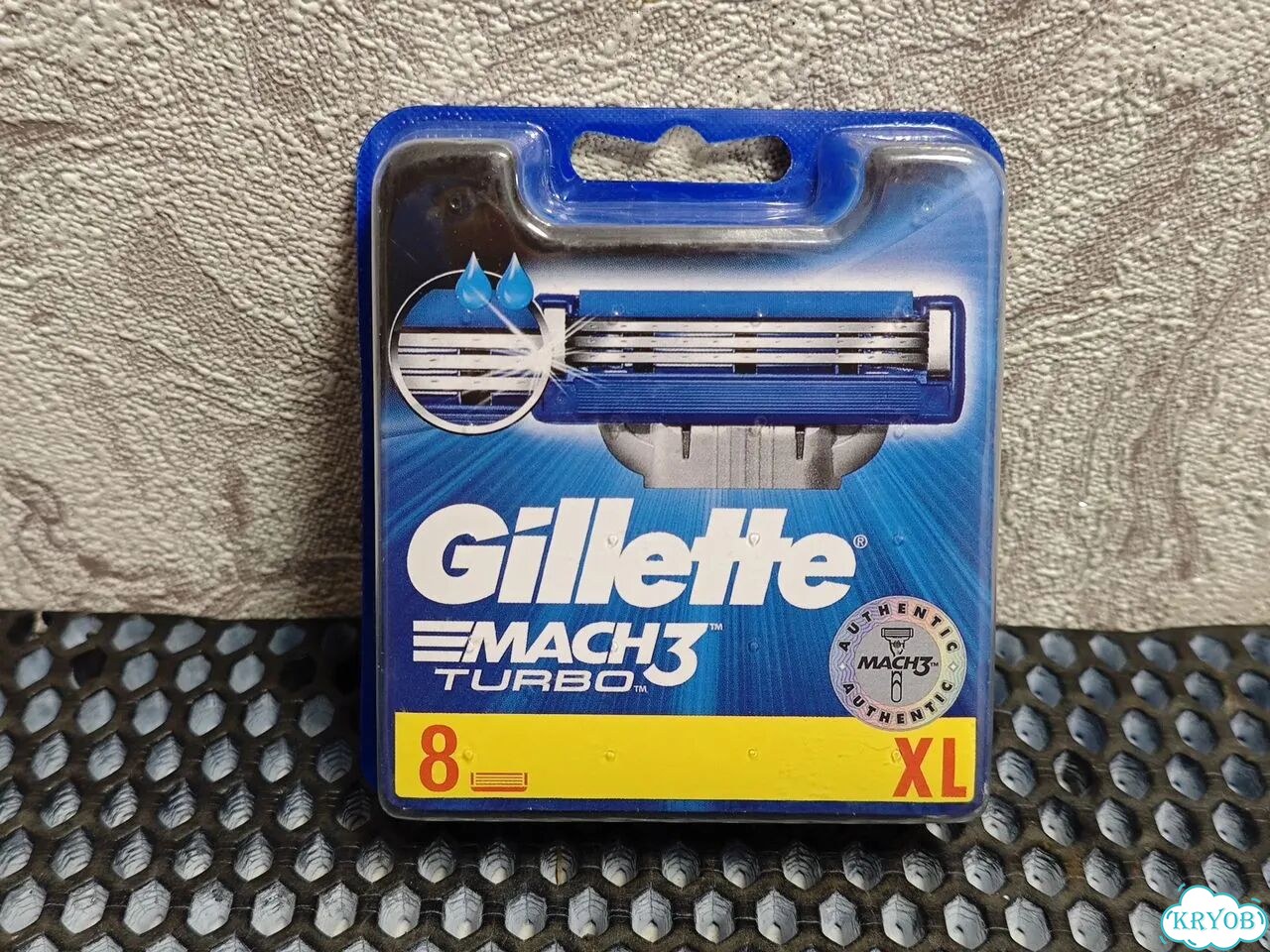 GIllette Mach3 Turbo сменные кассеты, 8шт фото 1