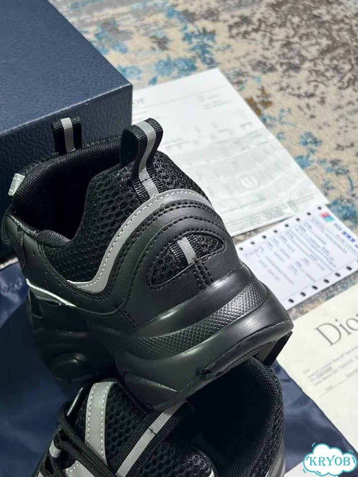 Кроссовки Dior b22 black фото 9