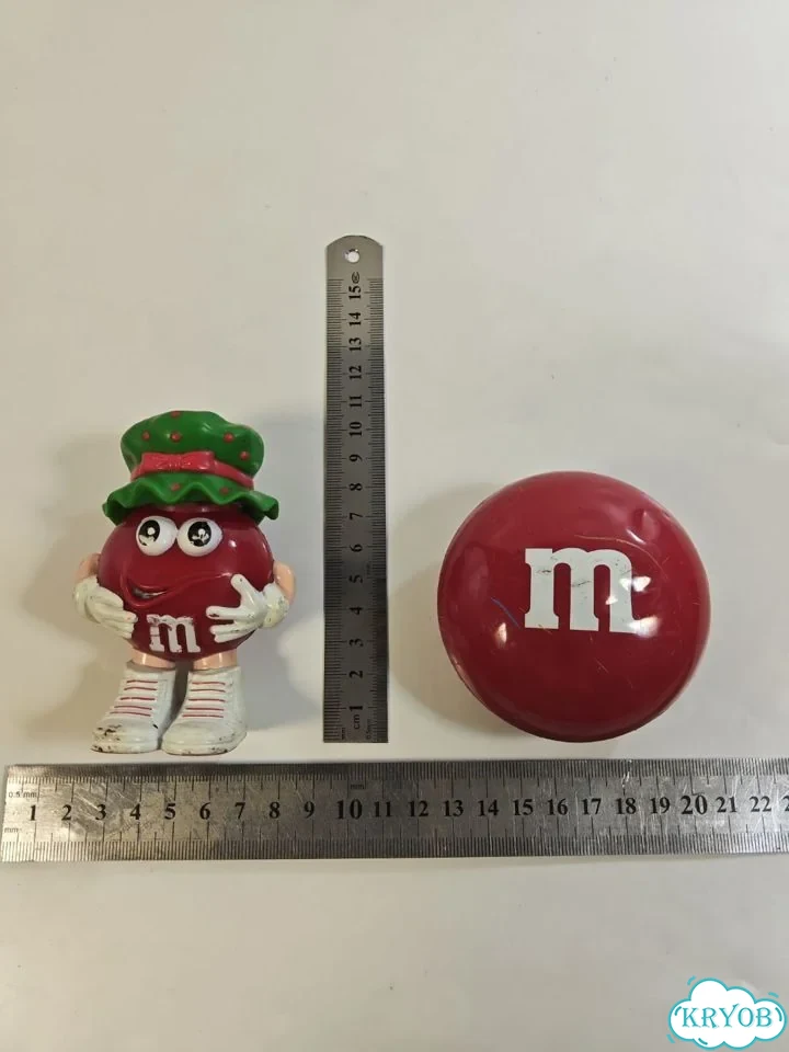 Набор M&M's оригинал фигурка Mars Inc и банка фото 4