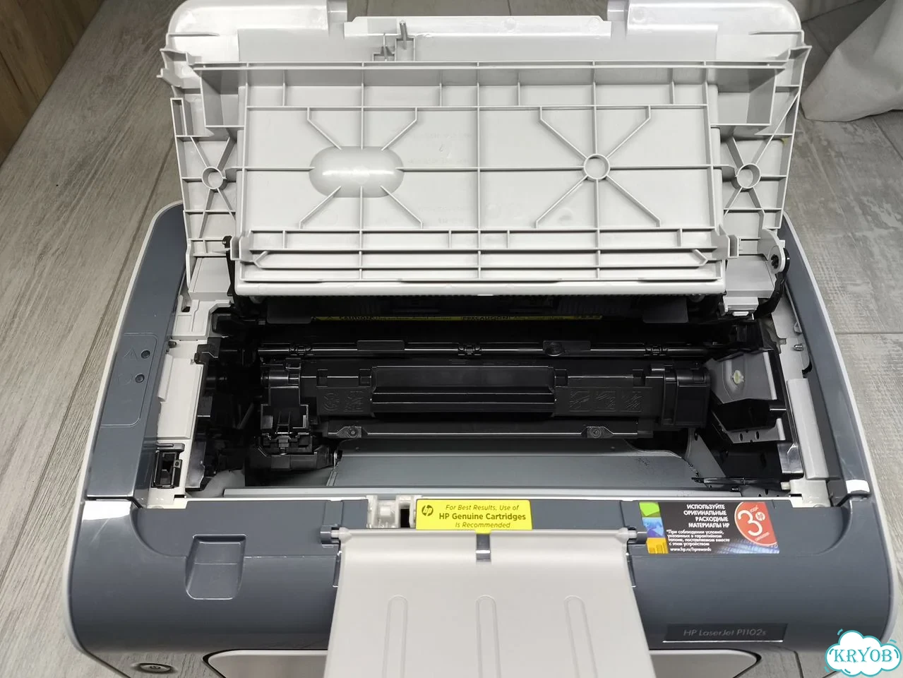 Лучший принтер HP LaserJet Pro P1102s пробег 6000с фото 3