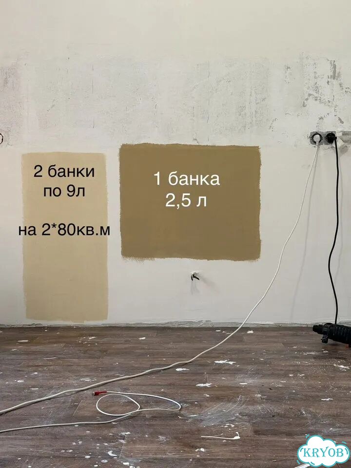Краска для стен в кухне и ванной фото 1