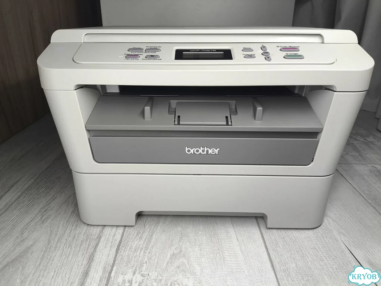 Лазерное мфу Brother DCP-7057R пробег 7000 станиц фото 2