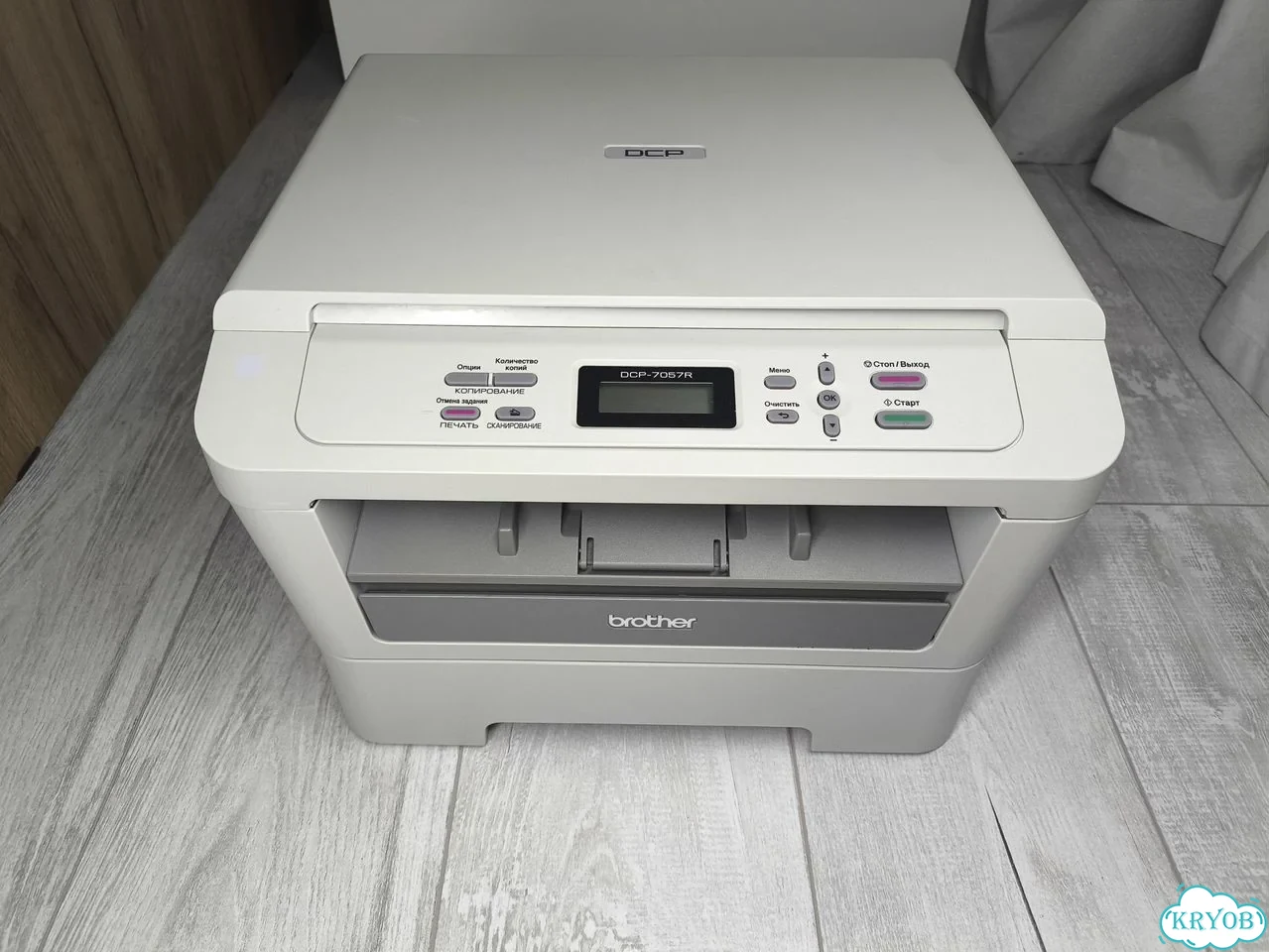 Лазерное мфу Brother DCP-7057R пробег 7000 станиц фото 3