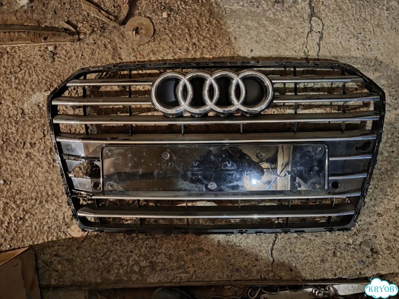 Решетка на audi a6 c7 фото 1