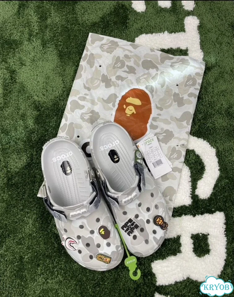 Crocs x Bape фото 4