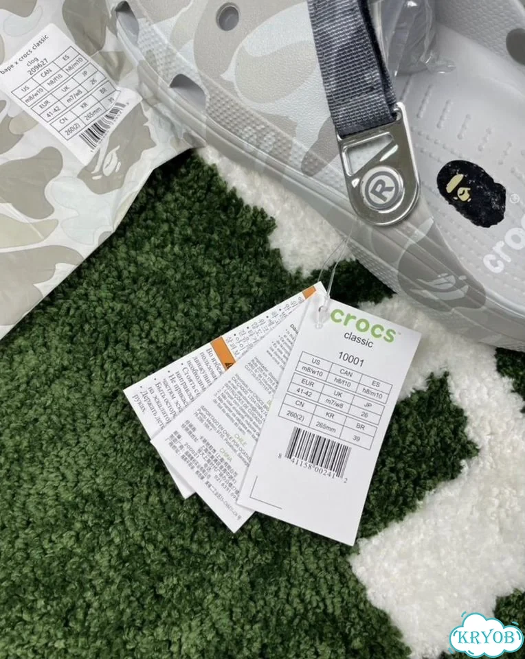Crocs x Bape фото 5
