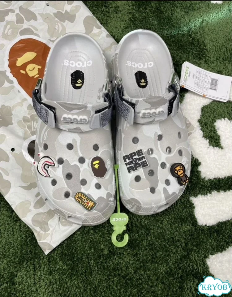 Crocs x Bape фото 6