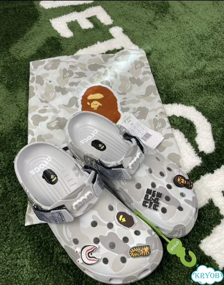 Crocs x Bape фото 7