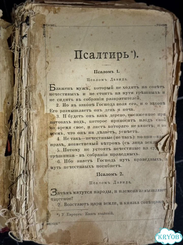 Псалтырь 1902 года фото 4