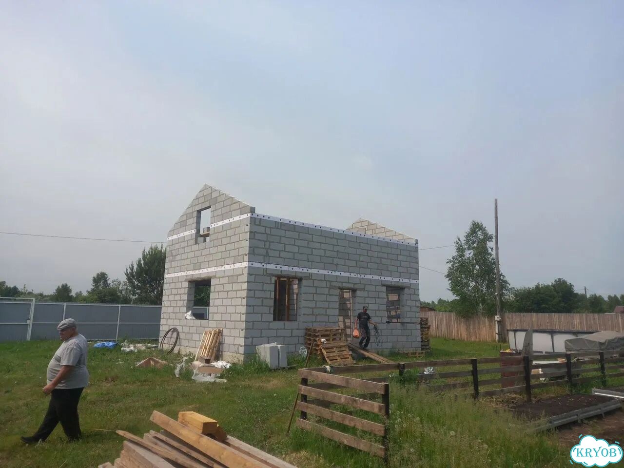 Строительство домов из газобетона фото 2