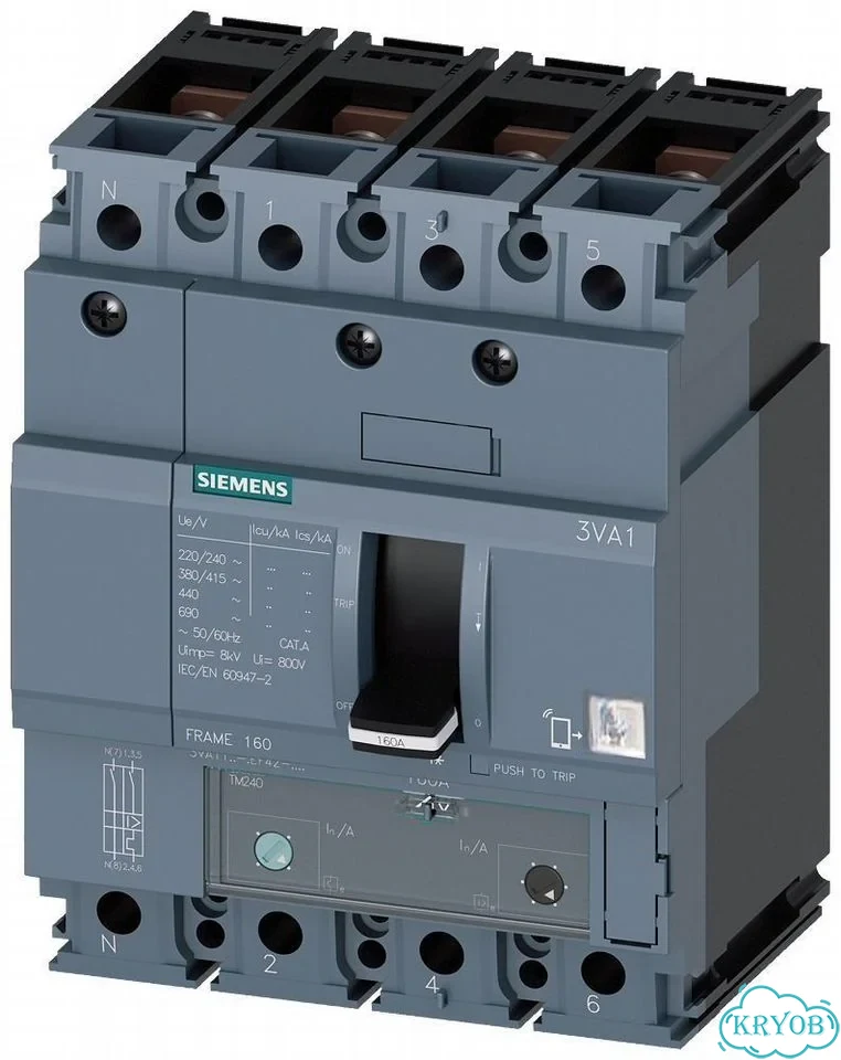 Siemens Molded Case Circuit Breaker 6B0A98D фото 1