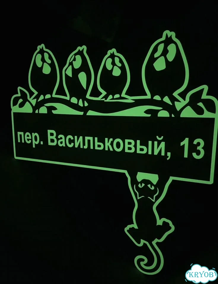 Вывеска в дизайнерском исполнении от производителя фото 7