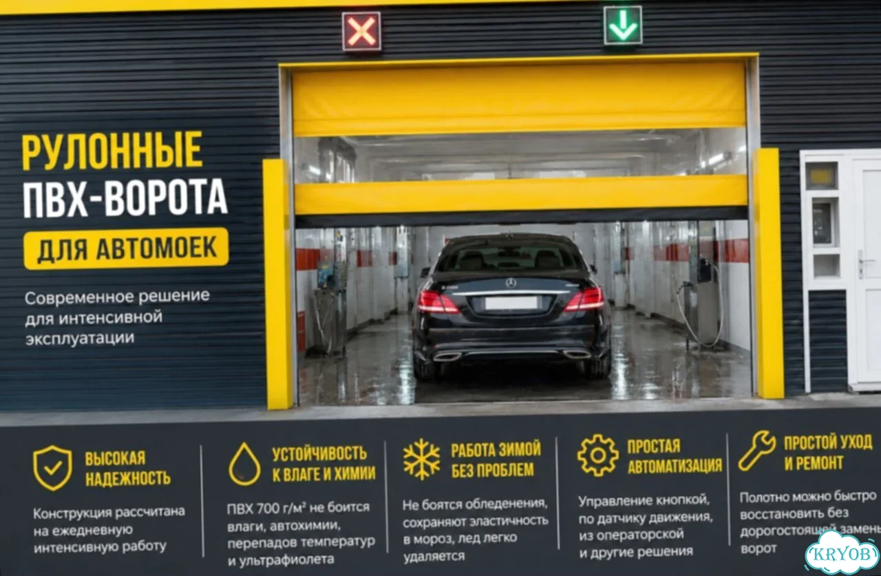 Прозрачные пвх ворота фото 1