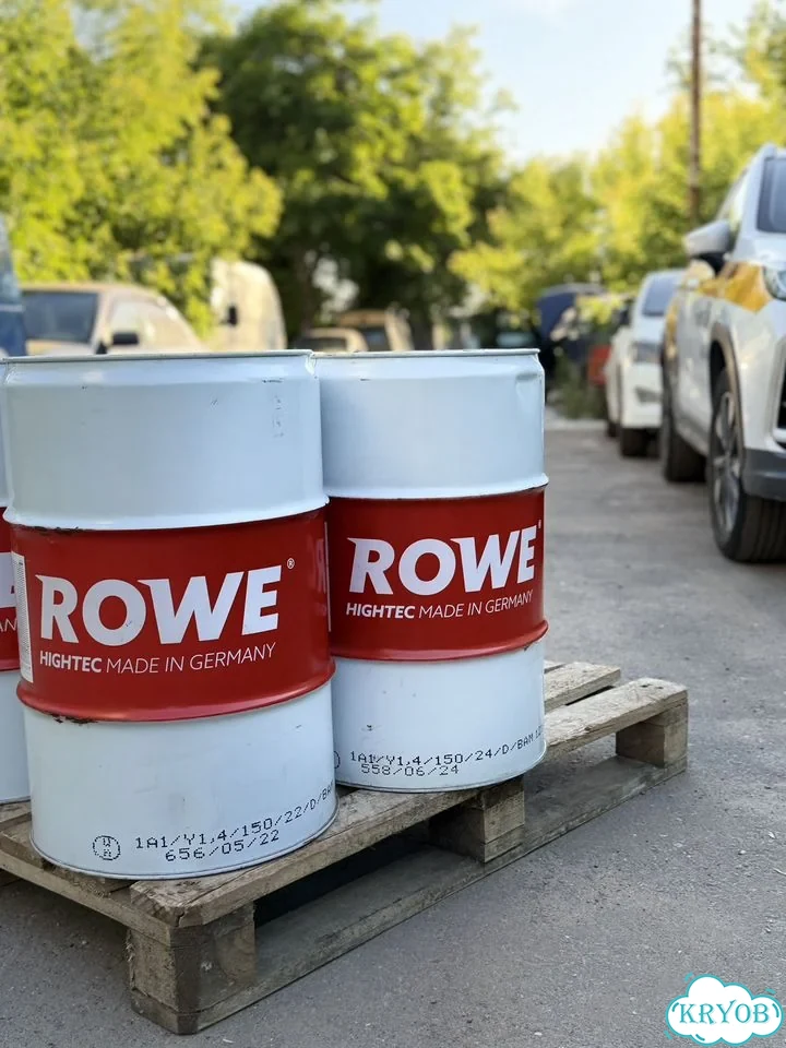 Моторное масло rowe hightec multi synt DPF 5W-40, 60л фото 5