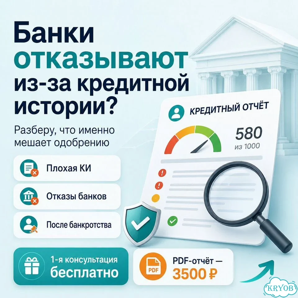 Разбор кредитной истории и план восстановления фото 2